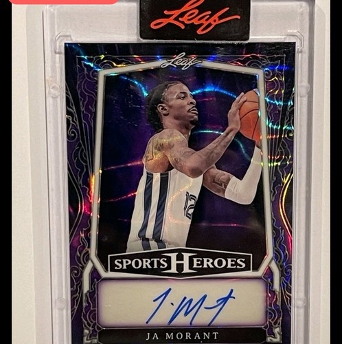2025 leaf morant autogramm - morant,